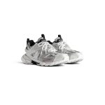 Men’s Track Sneaker in Silver/white/black - Image 2